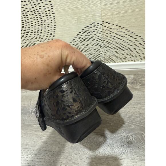 ALEGRIA PAL-845 Paloma Treasure Bronze Brown Leather Mary Jane Shoes 7/37 $140 - Picture 5 of 8